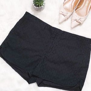 Madewell embroidery dark navy blue shorts size 12